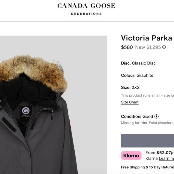 Canada Goose Victoria Parka - Picture 12 of 12